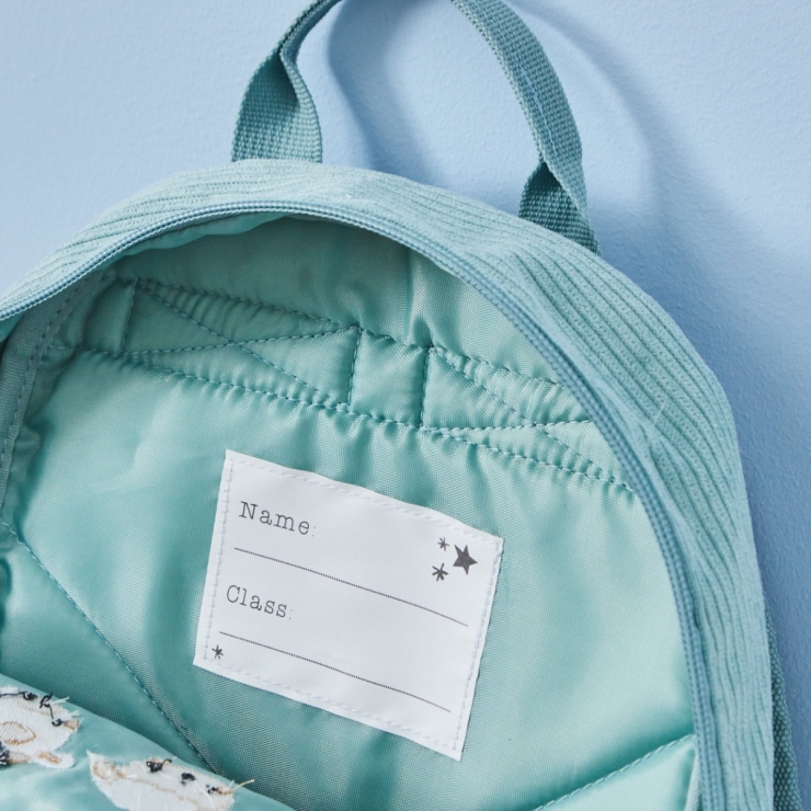 Personalized Sage Fun On The Farm Cord Mini Backpack