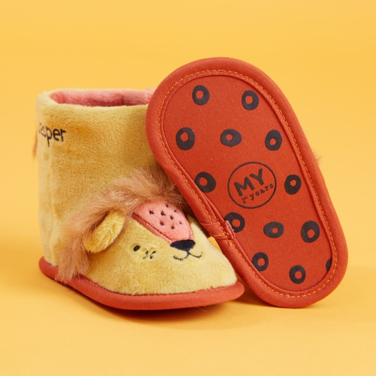 Personalised Little Lion Booties