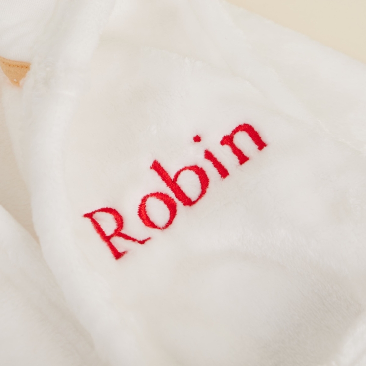 Personalised Winnie The Pooh Fleece Dressing Gown