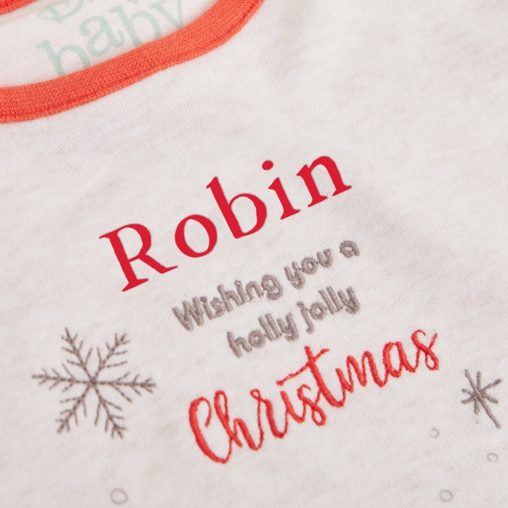 Personalised Winnie The Pooh Christmas Pyjamas