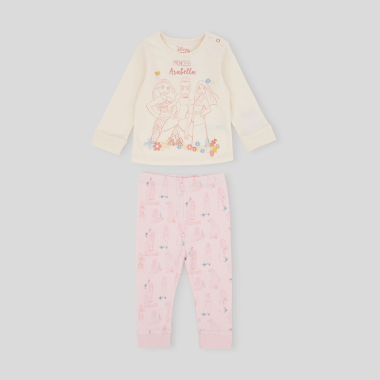 Personalised Disney Princess Pyjama Set