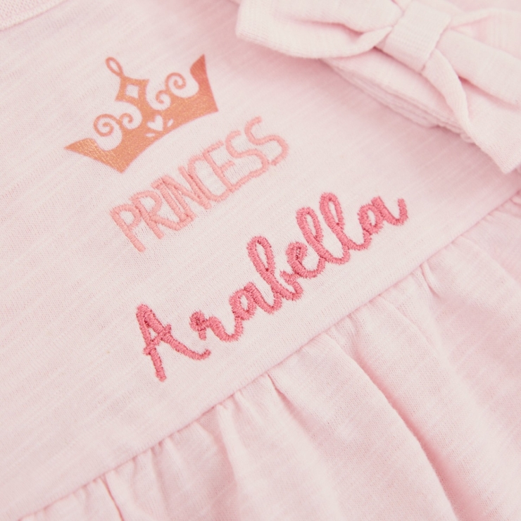 Personalised Disney Princess Pink Dress Set