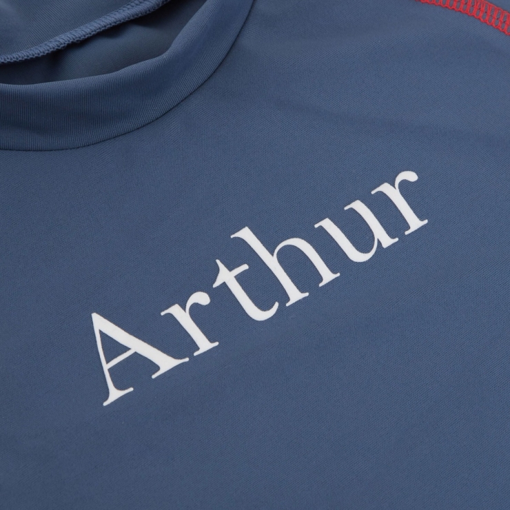 Personalised Blue Rash Vest and Swim Shorts Set