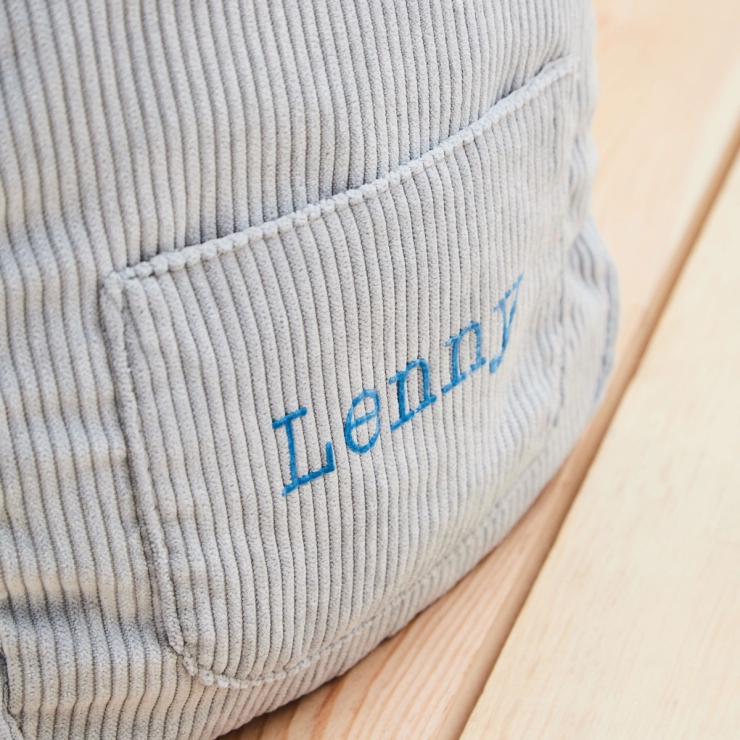 Personalized Blue Cord Build-a-Backpack