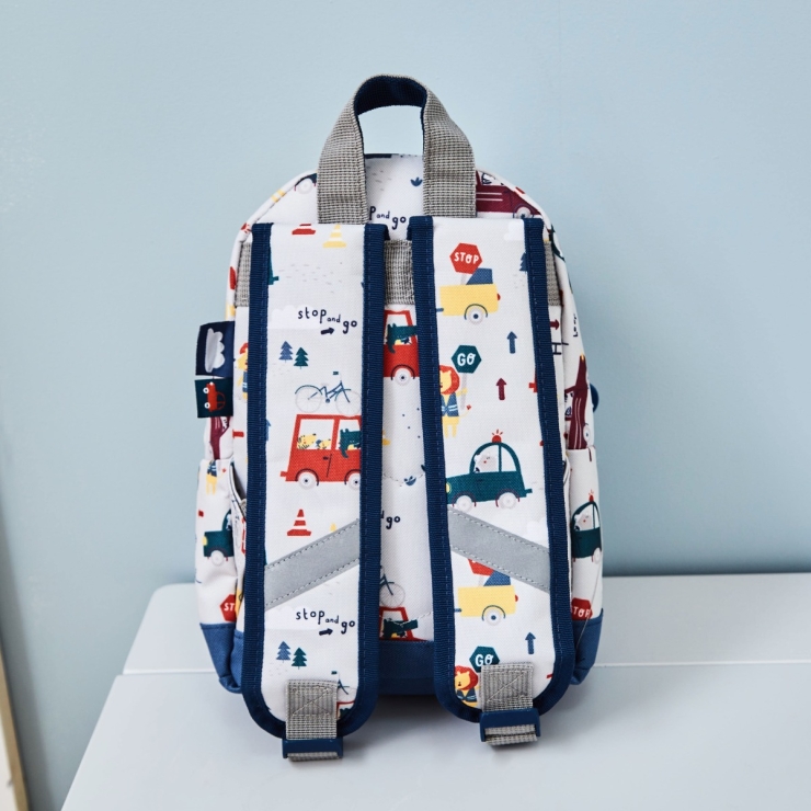 Personalized Transport Print Classic Mini Backpack