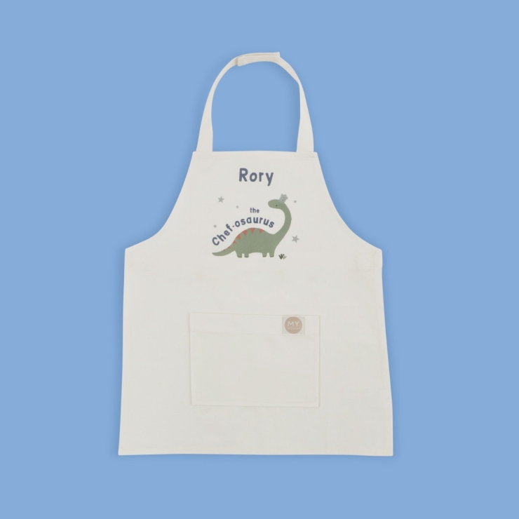 Personalized Dinosaur Design Children’s Apron
