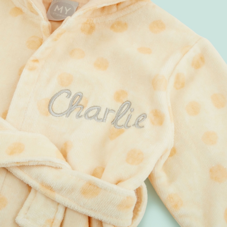 Personalised Giraffe Towelling Robe