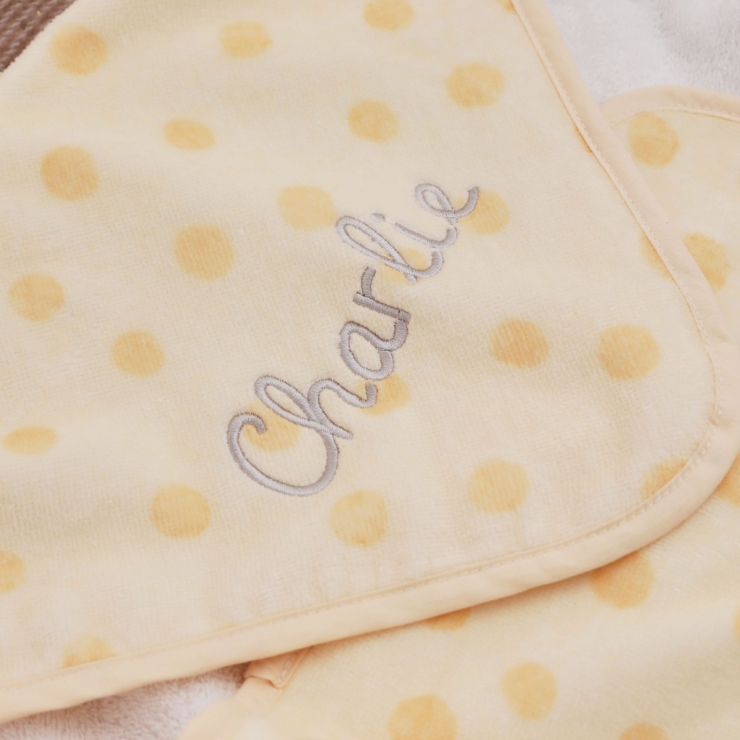 Personalized Giraffe Hooded Bath Towel
