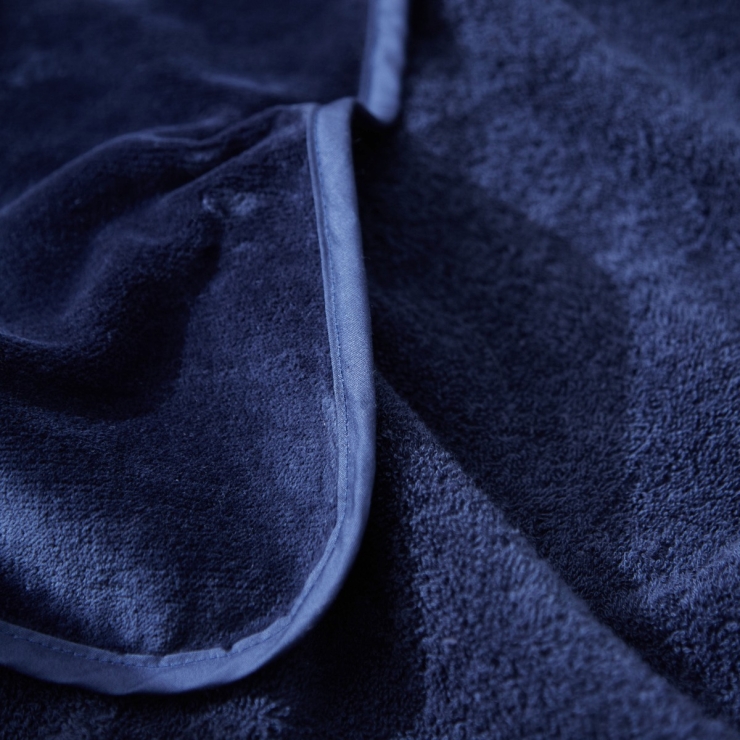 Personalised Navy Hooded Towel