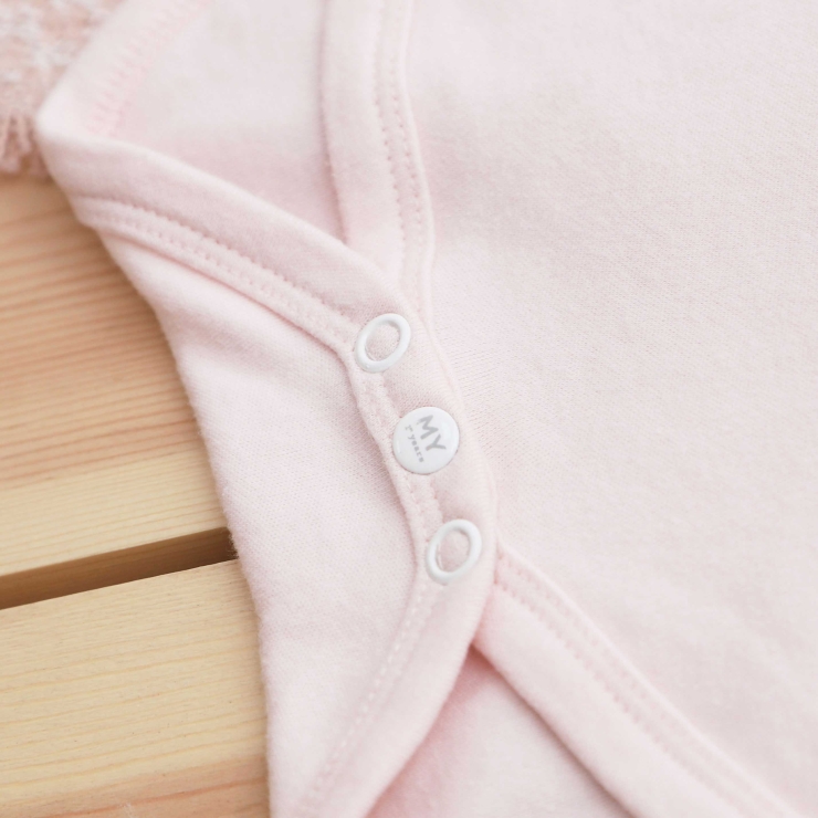 Personalised Pink Flopsy™ Bunny Little Sister Bodysuit
