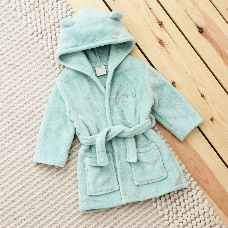 3-4 Years_BRAND COLOUR TRIAL FLEECE ROBE