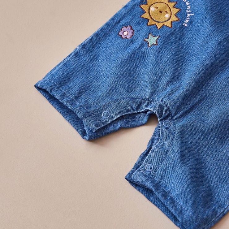 Personalised Just Bee Kids Short Dungarees