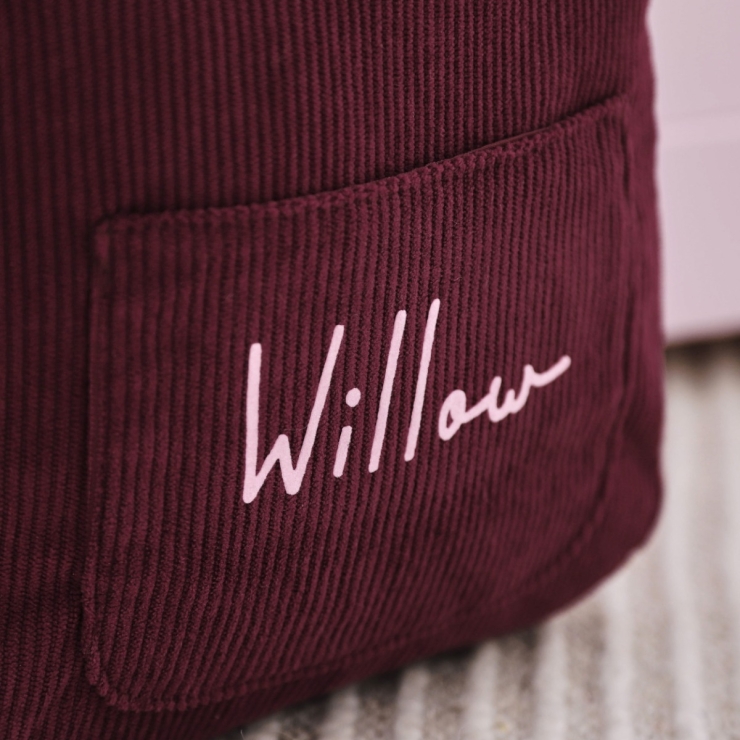 Personalised Mini Berry Cord Build-a-Backpack