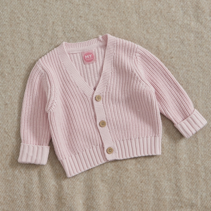 Personalised Pink Cardigan
