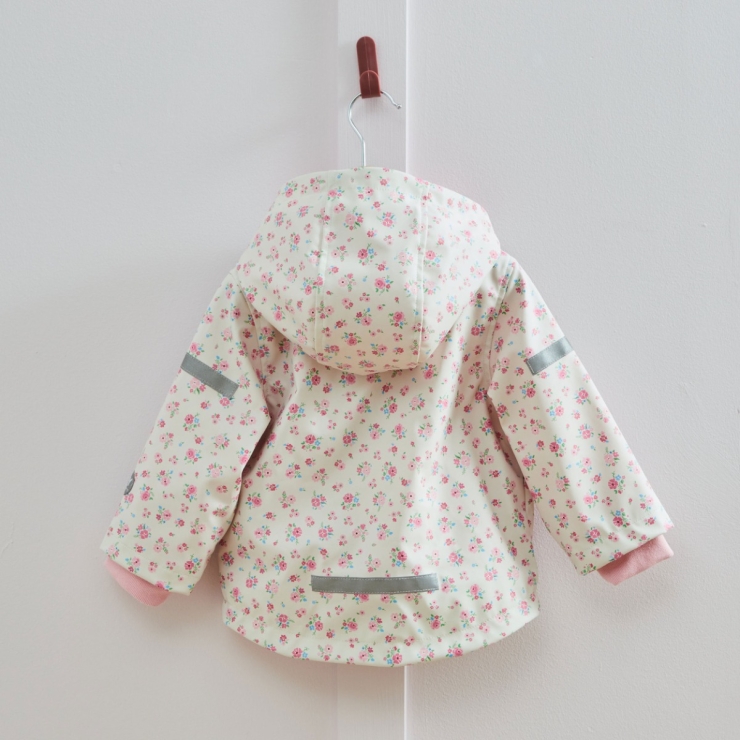 Personalised Ditsy Floral Rain Mac 