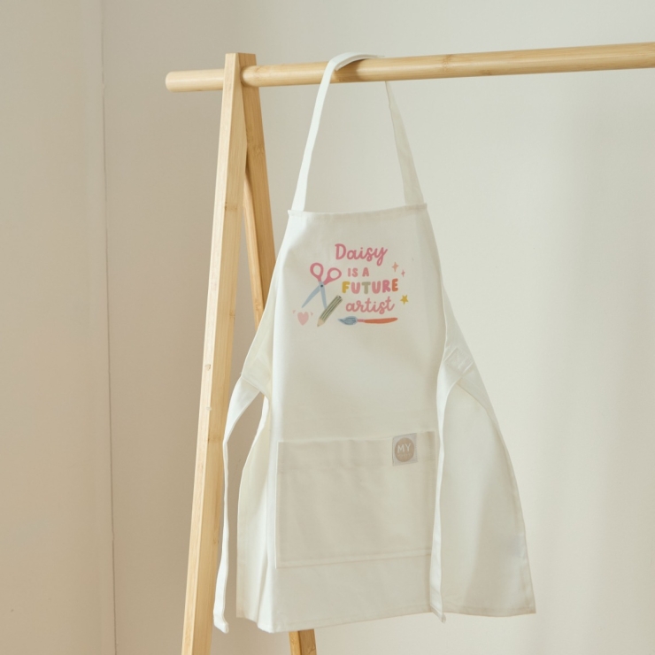 Personalised Kids Crafting Apron