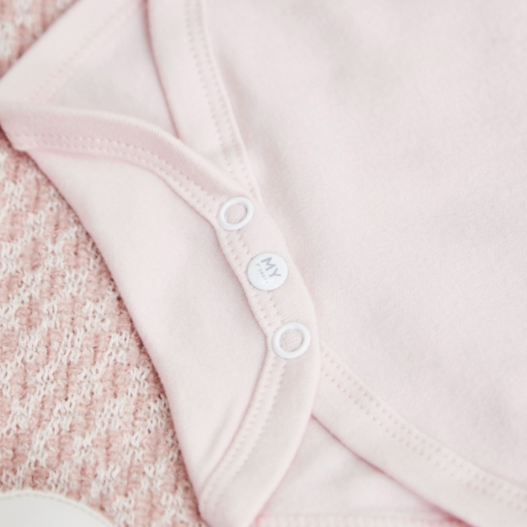 Personalized Born in 2026 Pink Bodysuit