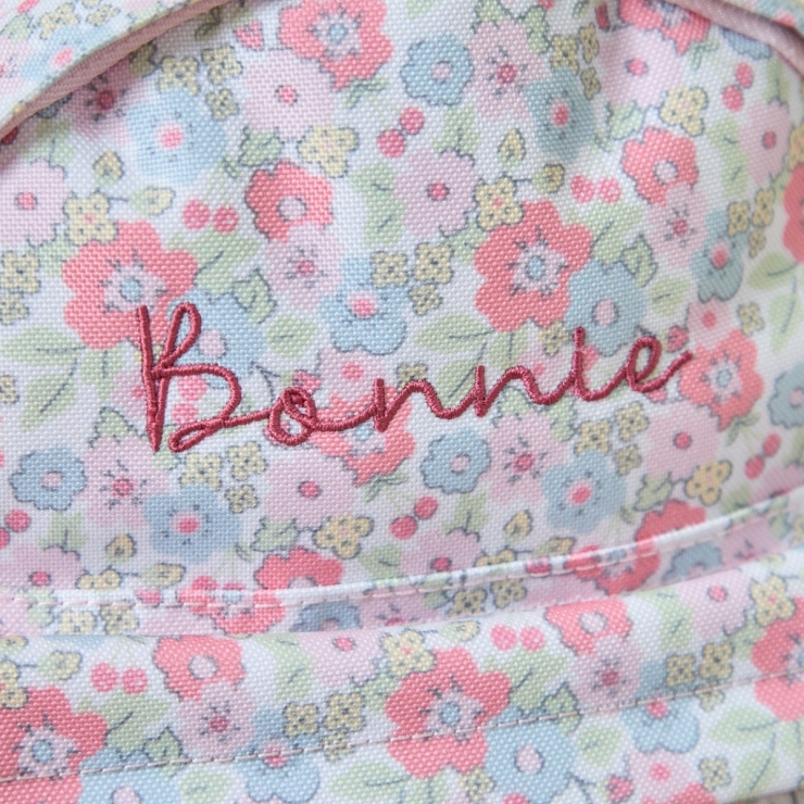 Personalised Cottage Ditsy Mini Backpack
