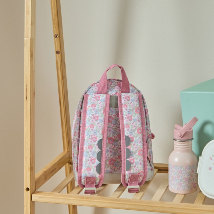 Personalised Cottage Ditsy Mini Backpack