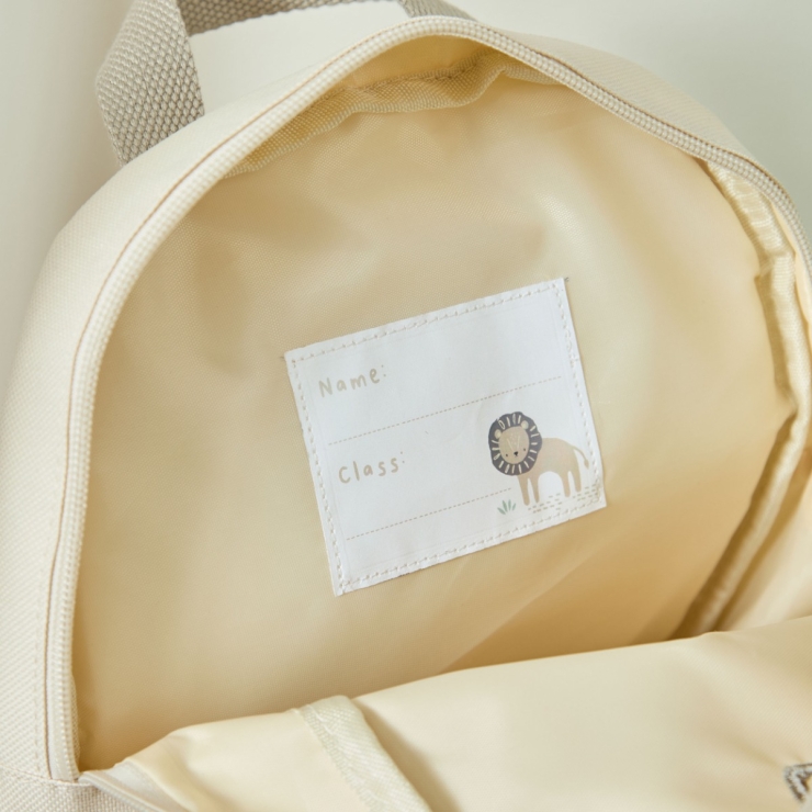Personalised Lion Mini Backpack