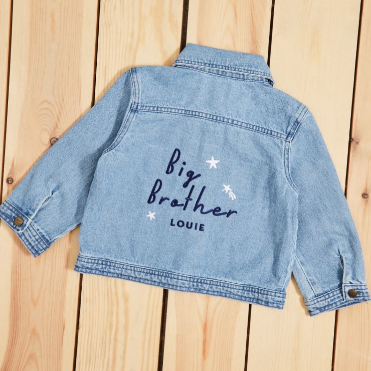 Personalised Big Brother Denim Jacket