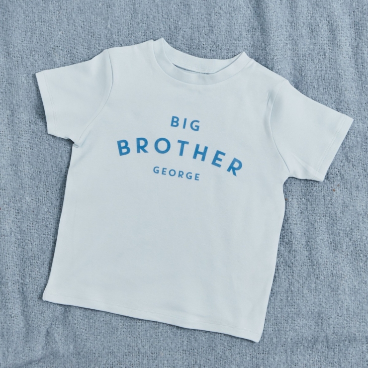 Personalised Big Brother Blue T-Shirt