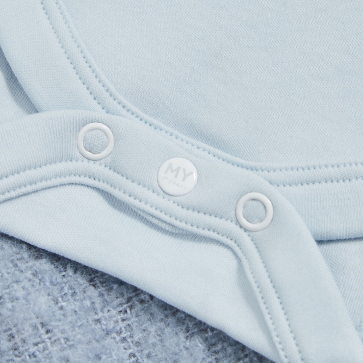 Personalised Little Brother Blue Bodysuit