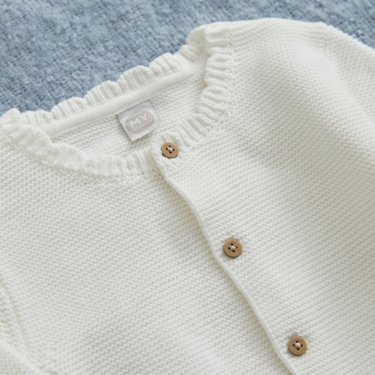 Personalised Eid White Lightweight Cardigan