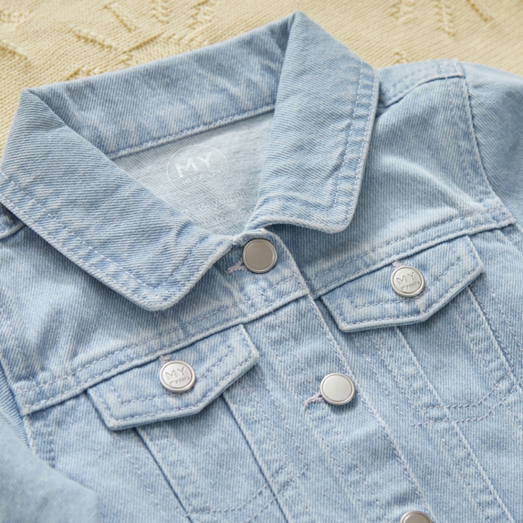 Personalised Duck Stonewash Denim Jacket