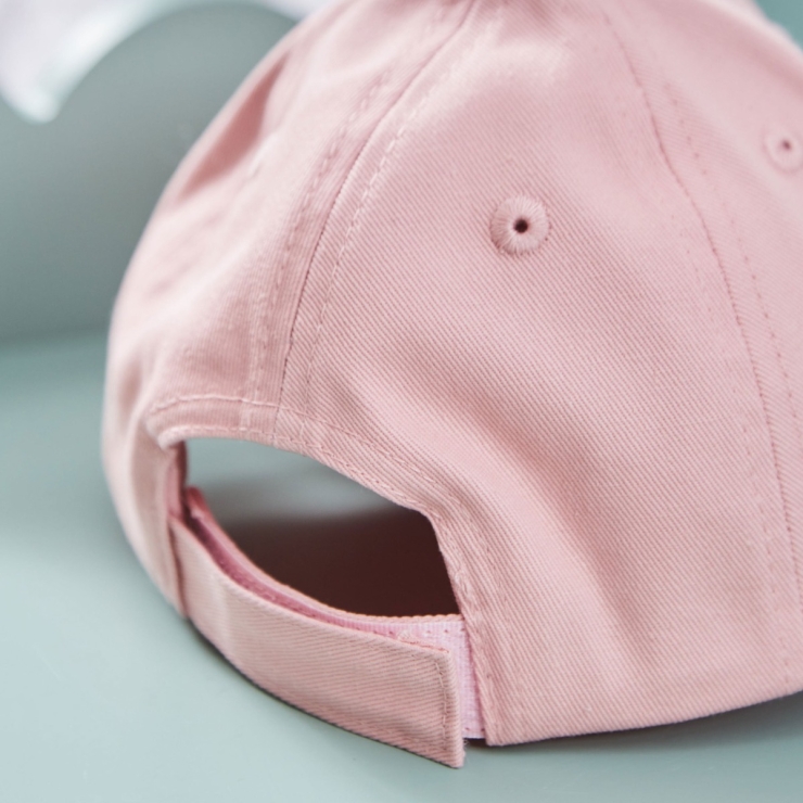 Personalised Simple Name Baseball Cap in Pink