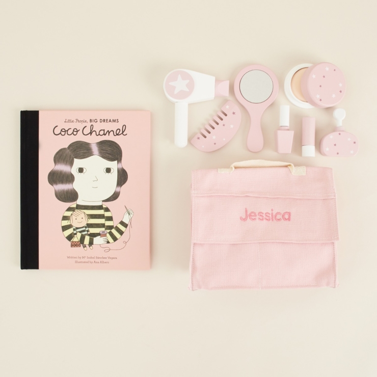 Personalised Little Fashionista Read & Play Gift Set 