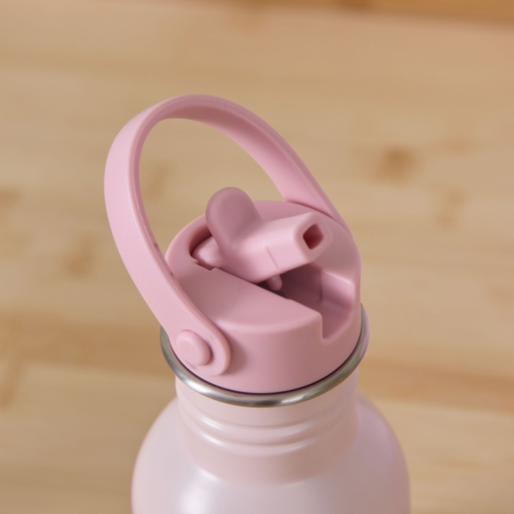 Personalised Bow Pink Water Bottle