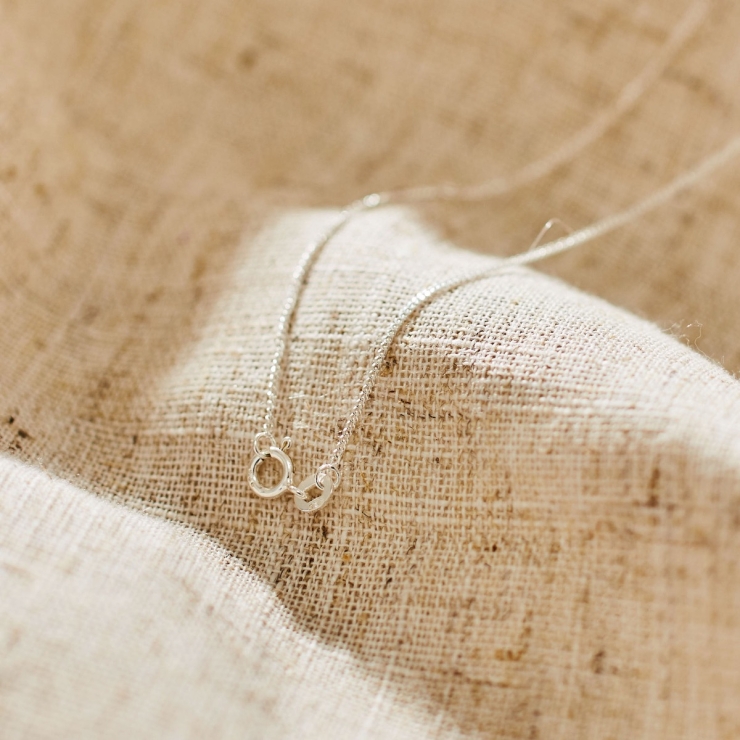 Personalized Sterling Silver Locket Necklace