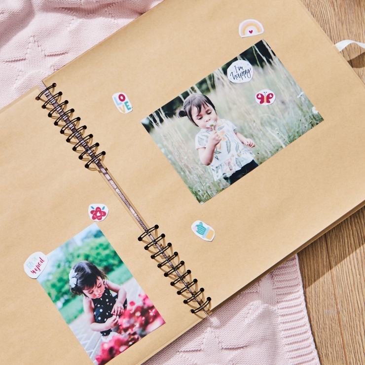 Personalised My Wonderful Memories Scrapbook