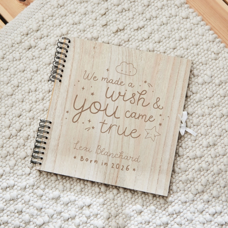 Personalized Born In 2026 Scrapbook