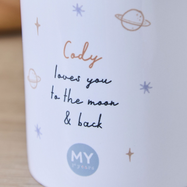 Personalised Space Photo Upload Father’s Day Mug