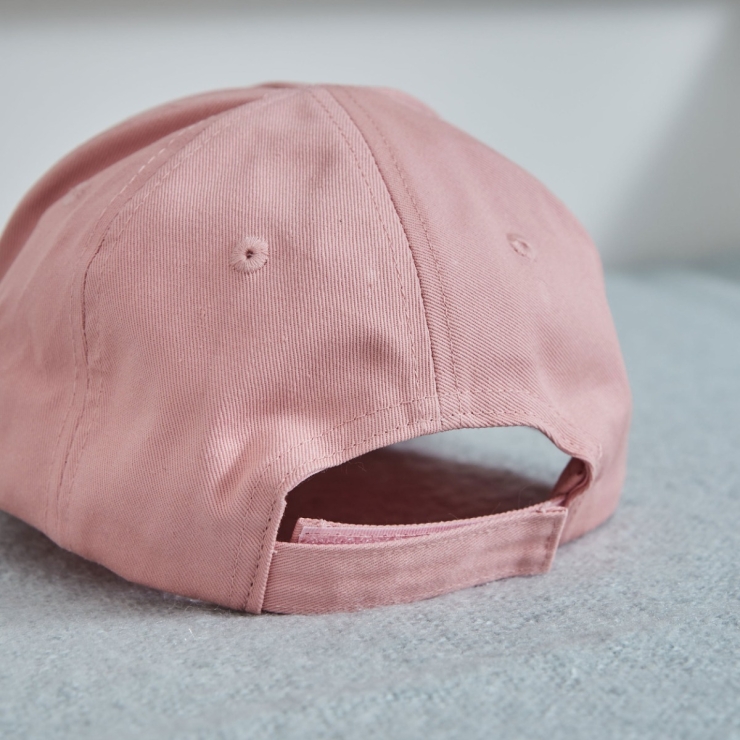 My Kids Personalised Cherry Pink Baseball Cap 