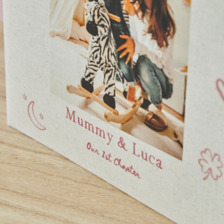 Personalised Mummy & Child 1st Chapter Photo Album