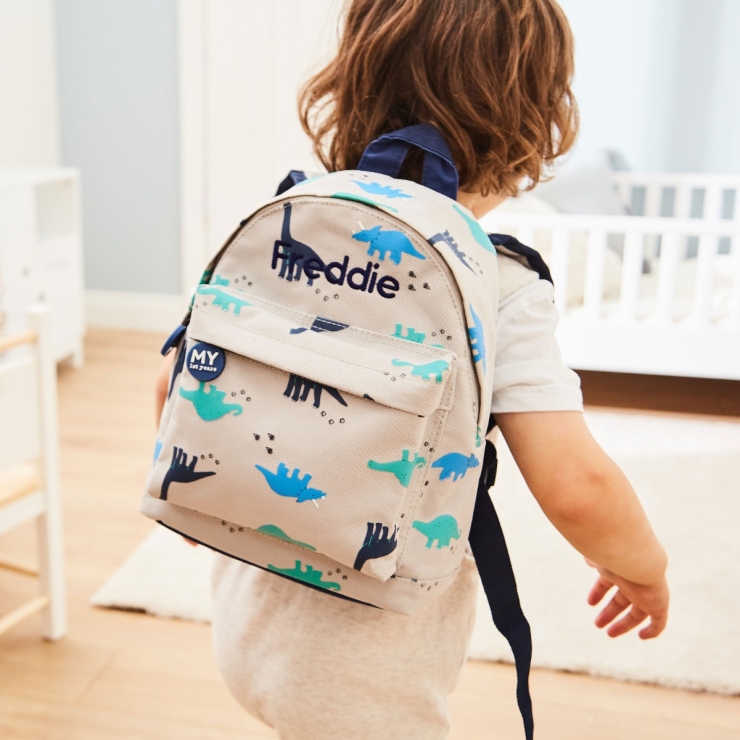 Personalized Dinosaur Print Classic Mini Backpack