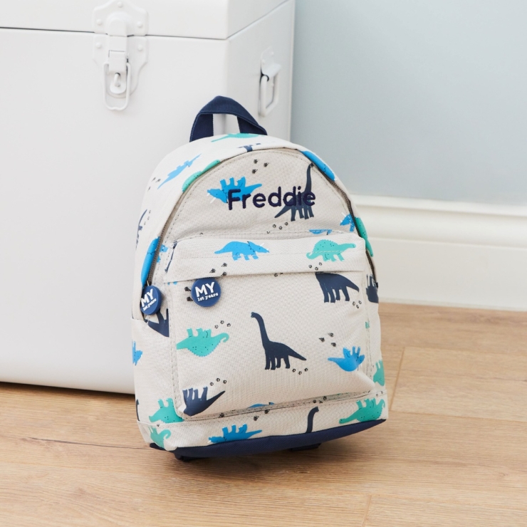 Personalized Dinosaur Print Classic Mini Backpack