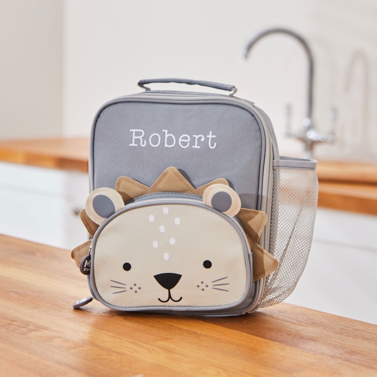 Personalized Lion Lunch Bag