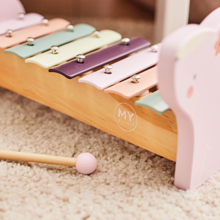 Personalised Wooden Bunny Xylophone FSC®
