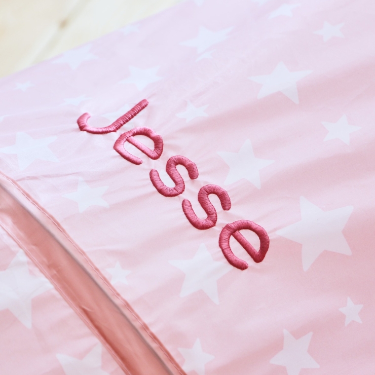 Personalised Kids Concept Pink Pop Up Play Tunnel