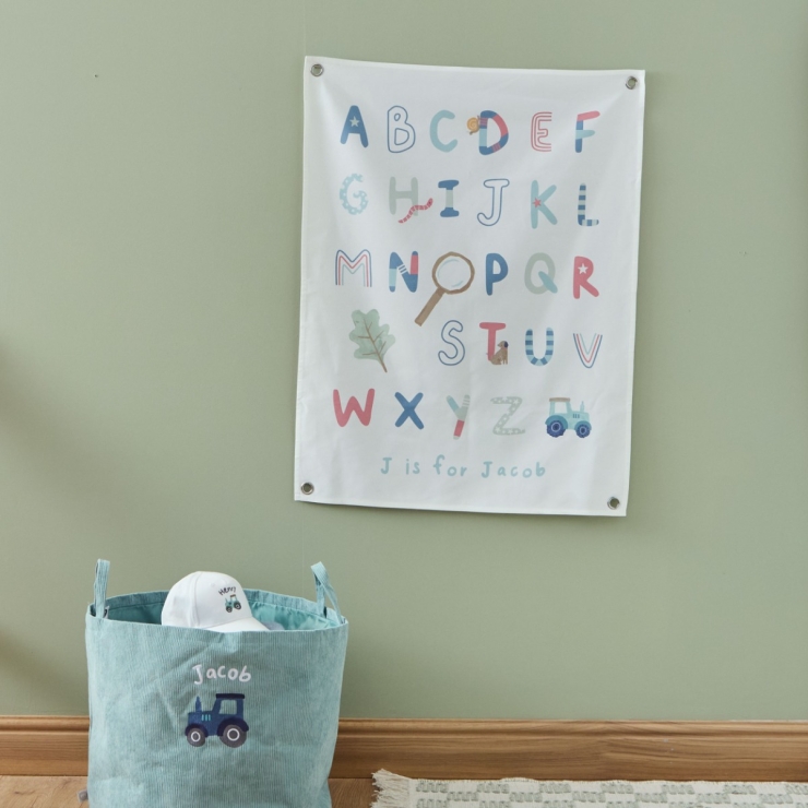 Personalised Alphabet Wall Hanging