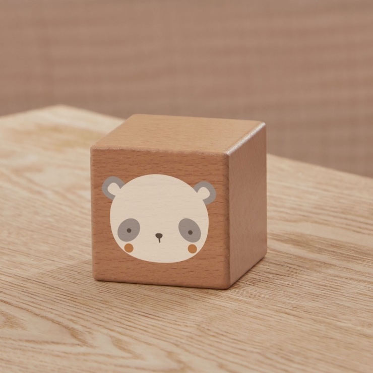 Wooden Panda Block FSC®
