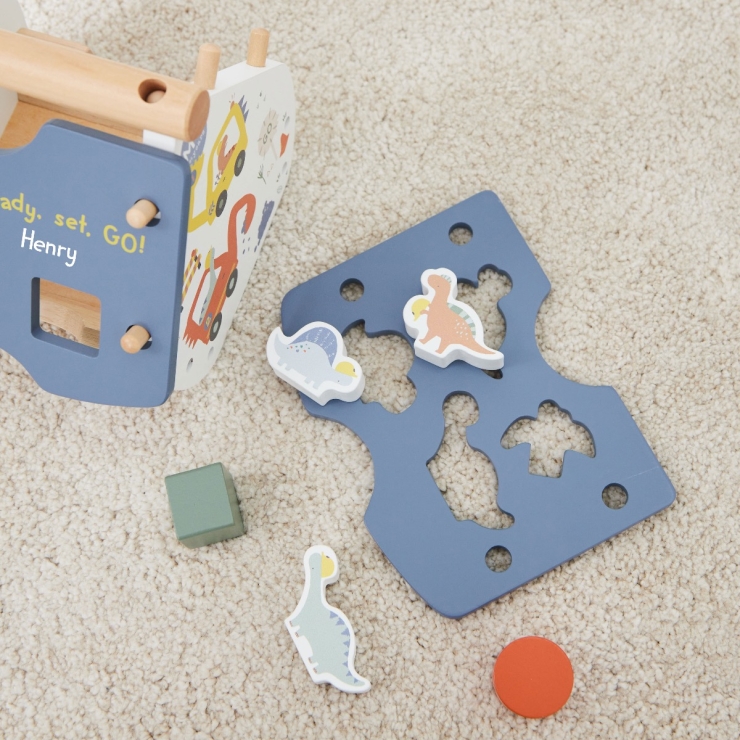 Personalised Dinosaur Shape Sorter