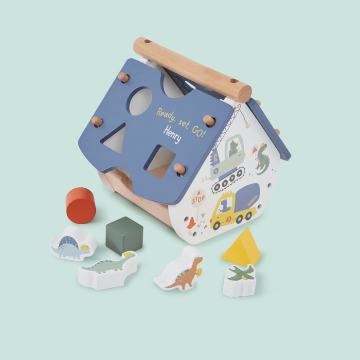 Personalised Dinosaur Shape Sorter