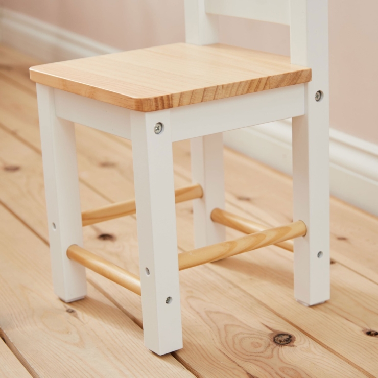 Personalised White Wooden Children’s Chair FSC®