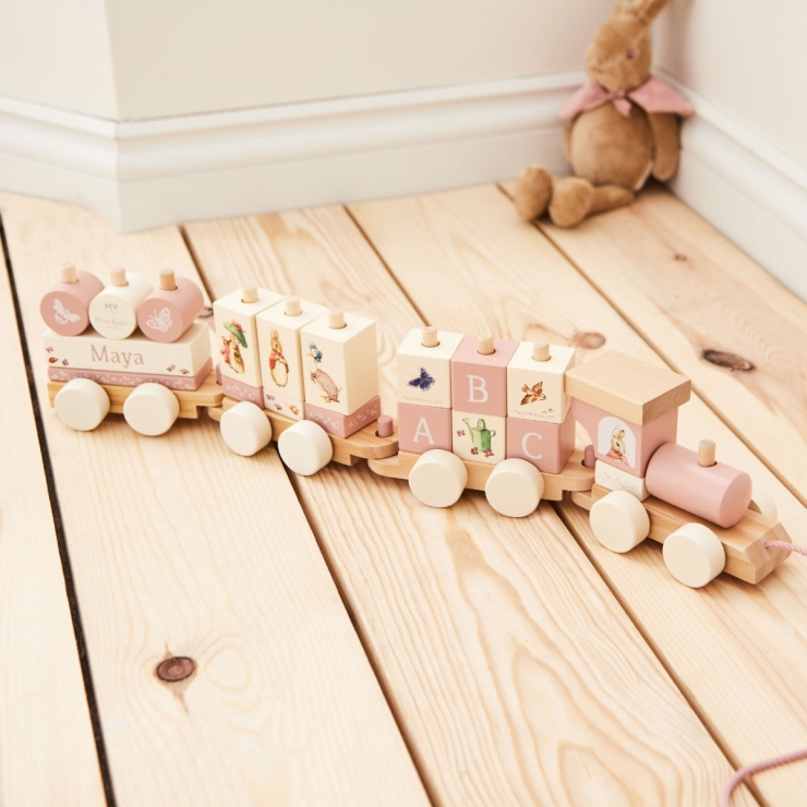 Personalised Flopsy Bunny Pull-Along Train FSC®