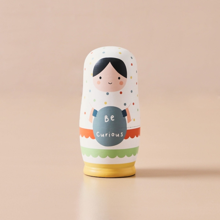 Personalised Just Bee Kids Wooden Nesting Dolls FSC®